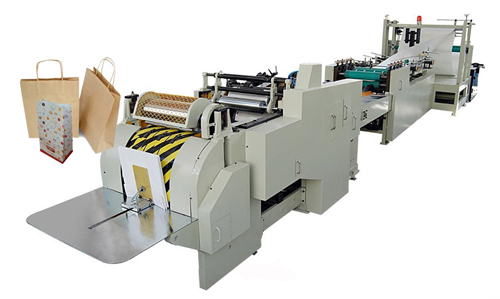 آلة تصنيع الأكياس الورقية بشكل القاعدة المربعة LFD-330